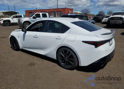 2025 Lexus Is 350 F Sport Design z USA, uszkodzony, nr VIN JTHGZ1B2XS5086785